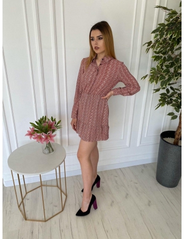 Хлопковое летящее платье