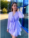 Легкое сиреневое платье