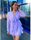 Легкое сиреневое платье