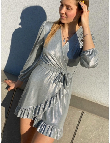 Платье с люрексом