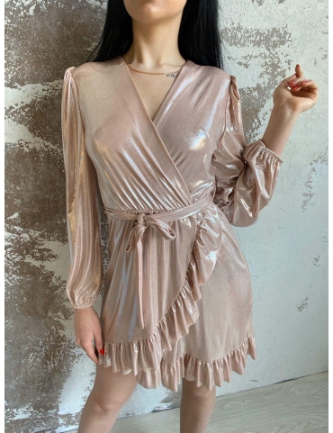 Платье с люрексом