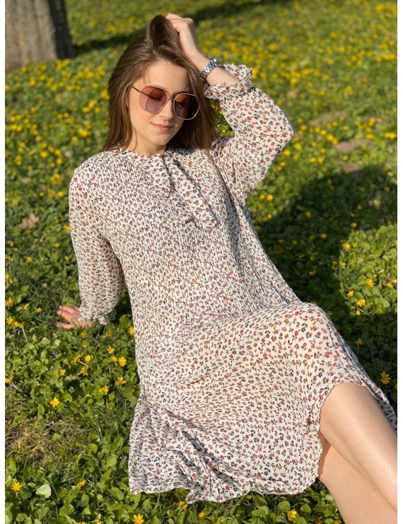 Легкое шифоновое платье