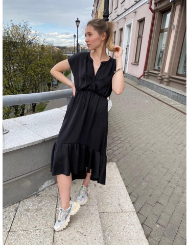 Платье из вискозы