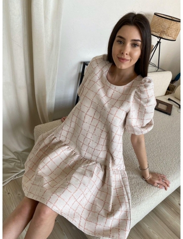 Платье в клетку