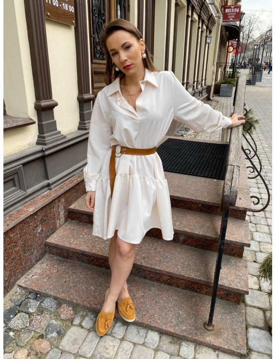 Платье из вискозы