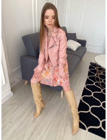 Платье с цветочным принтом