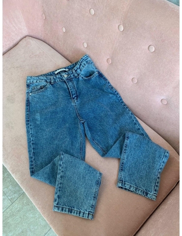 Джинсы с высокой посадкой