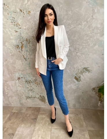 Джинсы с высокой посадкой