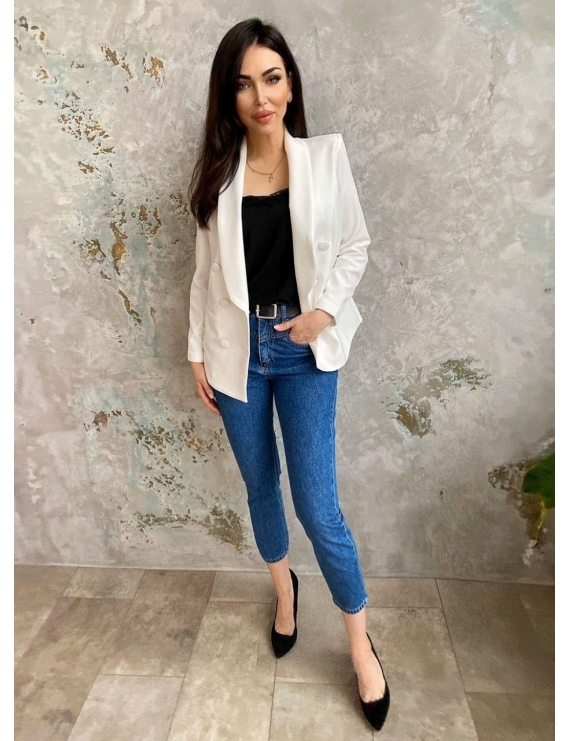 Джинсы с высокой посадкой